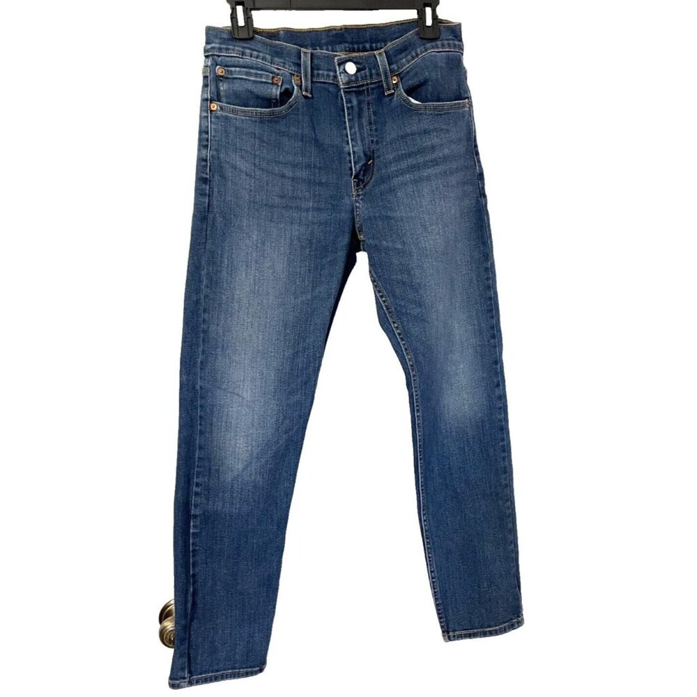 Levi's 502 Taper Jeans Mens 31x32 Dark Wash Flex Stretch Levi Strauss & Co